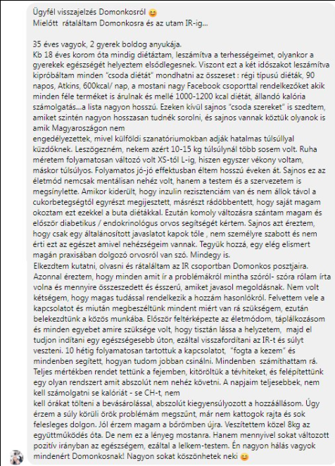 Sikersztori vélemény