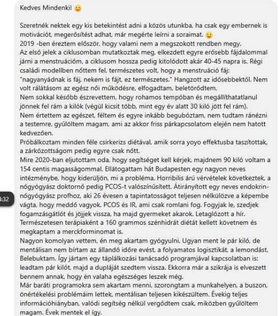 Sikersztori vélemény