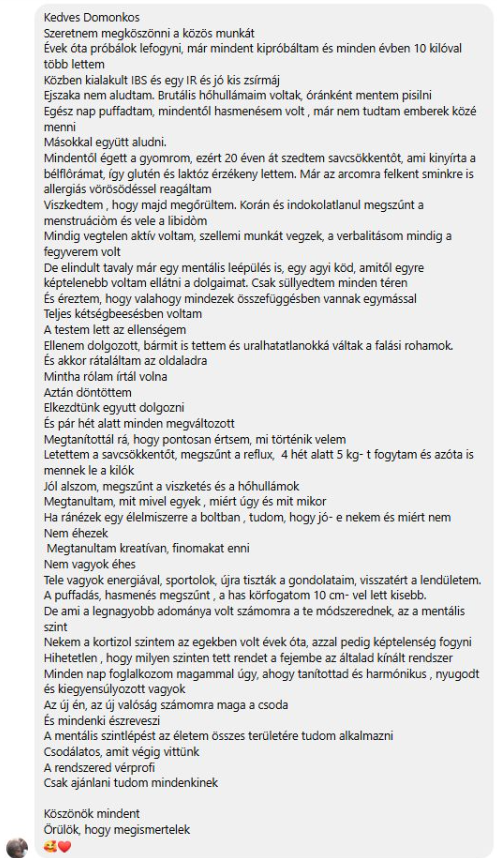 Testimonial szöveg 9
